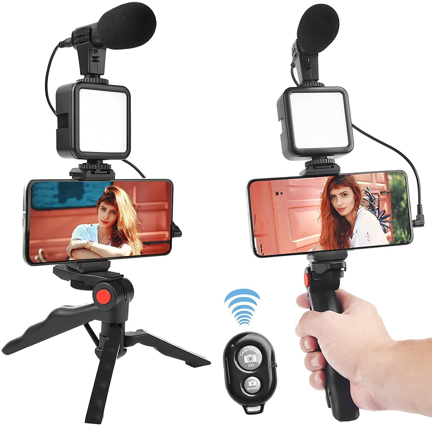 Video Making Vlog Tripod Kit 3 In 1